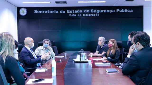 SSP/DF recebe dirigentes do Conseg de Taguatinga