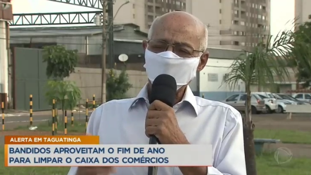 Cidade alerta em Taguatinga - Entrevista o Presidente da ACIT Justo Magalhães  
