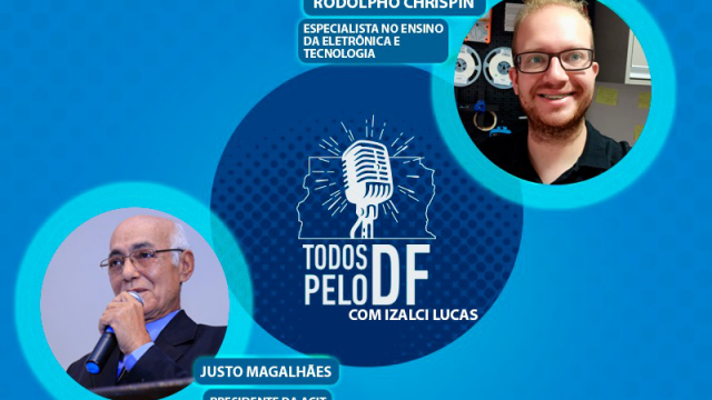 Na edição do TODOS PELO DF, com o senador Izalci Lucas, deste domingo, 29 de novembro, das 7h às 9h, pela Rádio Atividade FM (107.1)