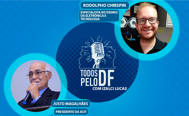 Na edição do TODOS PELO DF, com o senador Izalci Lucas, deste domingo, 29 de novembro, das 7h às 9h, pela Rádio Atividade FM (107.1)
