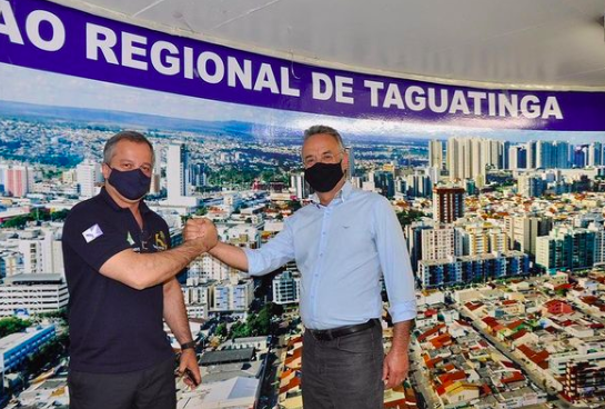 Reunião com o Secretário de Economia e comerciantes do Centro de Taguatinga.