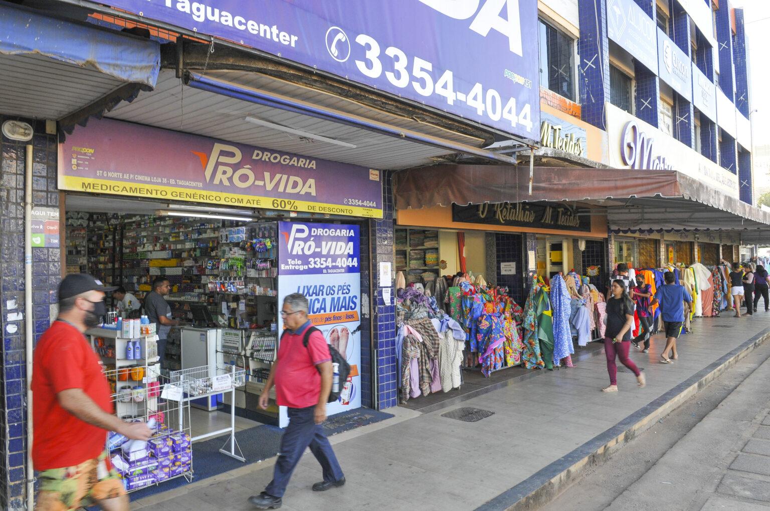 Comércio forte e qualidade de vida, orgulho de quem vive em Taguatinga