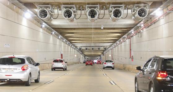 Túnel Rei Pelé será interditado para manutenção preventiva dos ventiladores