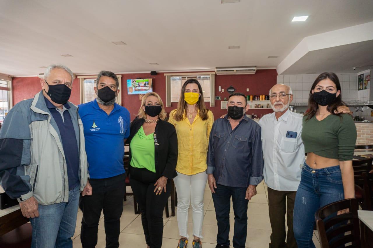 Almoço da Diretoria Executiva da ACIT com a Secretária de Justiça e Cidadania