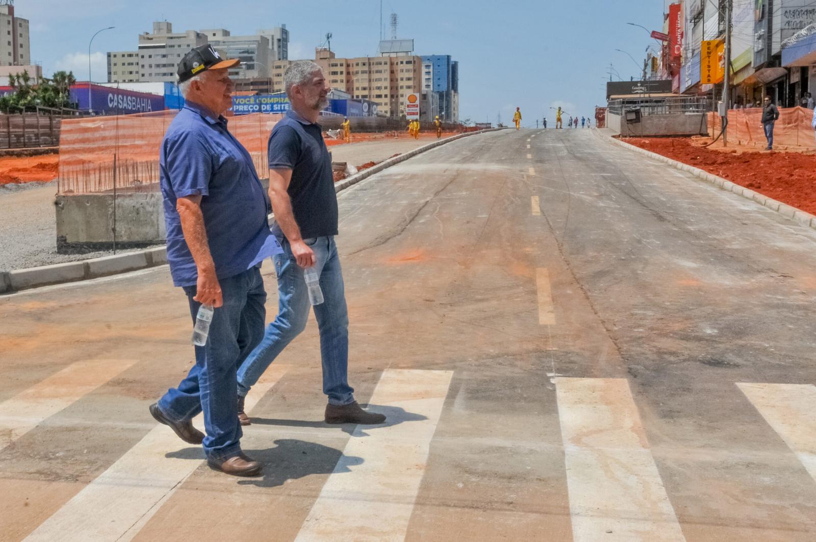 Liberado trânsito na pista marginal do boulevard do Túnel de Taguatinga